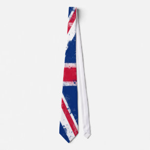 Cravate Drapeau du Royaume-Uni ou de l'Union Jack