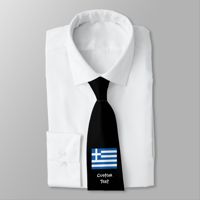 Cravate Drapeau grec (Attaché)