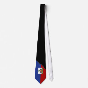 Cravate Drapeau haïtien classique