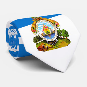 Cravate Drapeau hondurien et armoiries du Honduras