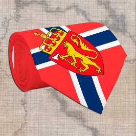Cravate Drapeau norvégien & affaires Norvège, voyage / spo