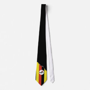Cravate Drapeau ougandais