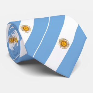Cravate Drapeau patriotique argentin