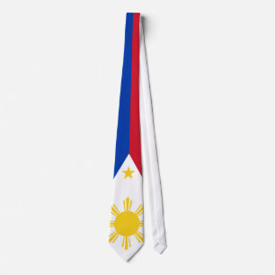 Cravate Drapeau philippin des Philippines