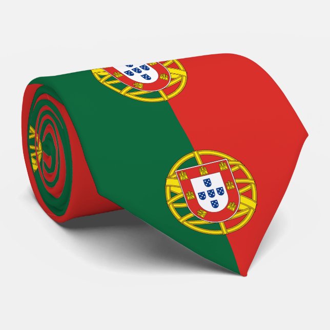 Cravate Drapeau portugais Bandeira De Portugal (Roulé)