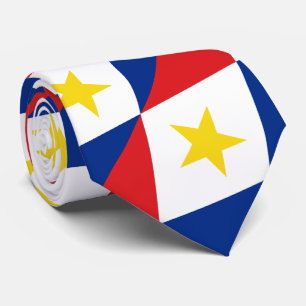 Cravate Drapeau Saba