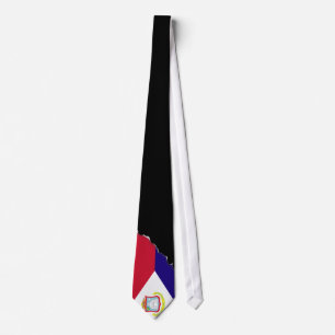Cravate Drapeau Saint-Maarten