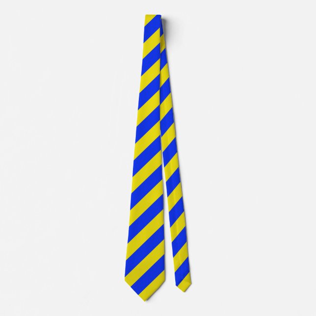 Cravate Drapeau Ukraine (Devant)