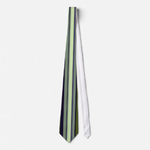 Cravate Drôle 60s Earth Tone Stripes