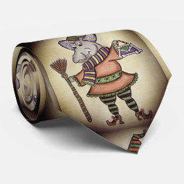 Cravate Drôle Hippo d'Halloween