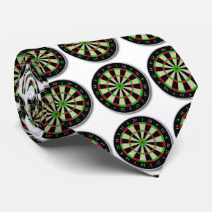 Cravate Drôle jeu de fléchettes.