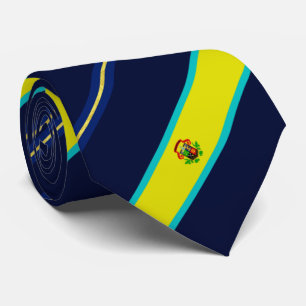 Cravate du drapeau de Charleston (Virginie-Occiden