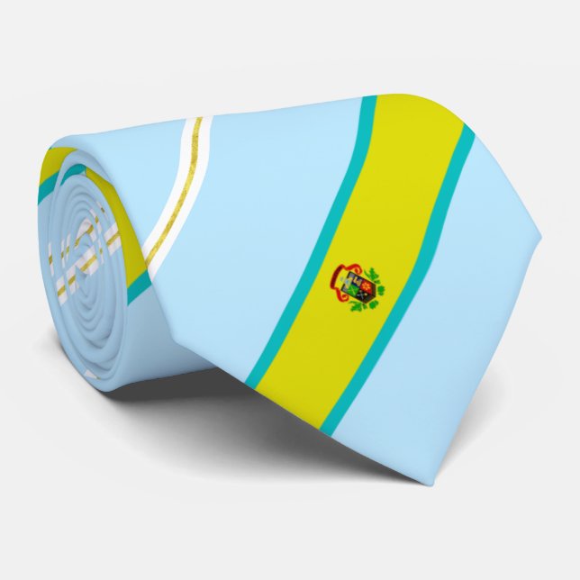 Cravate du drapeau de Charleston (Virginie-Occiden (Roulé)