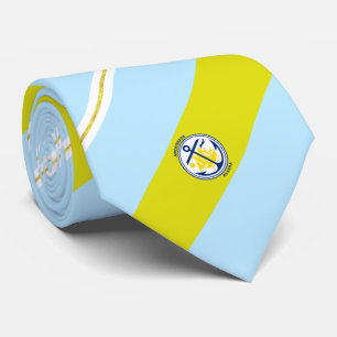 Cravate du drapeau de la ville d'Anchorage (Alaska