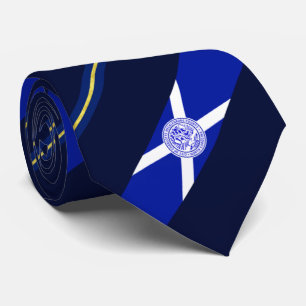 Cravate du drapeau de la ville de Charlotte (Carol