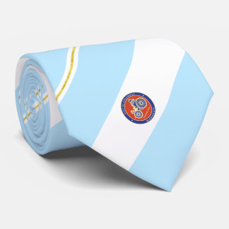 Cravate du drapeau de la ville de Columbus (Missis