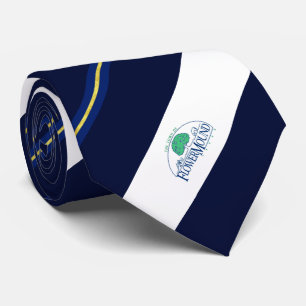 Cravate du drapeau de la ville de Flower Mound (Te