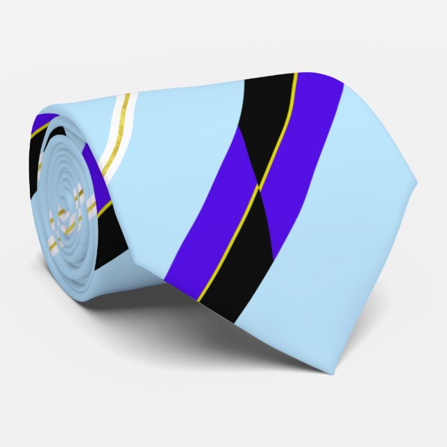Cravate du drapeau de la ville de Folsom (Californ (Roulé)
