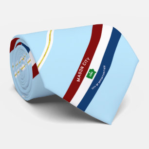 Cravate du drapeau de la ville de Mason (Iowa)