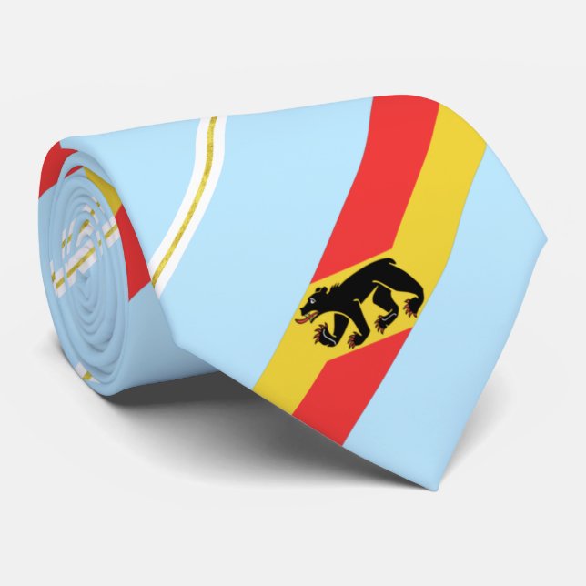 Cravate du drapeau de la ville de New Berne (Carol (Roulé)
