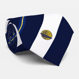 Cravate du drapeau de la ville de Norwalk (Califor