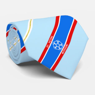 Cravate du drapeau de la ville de St. Peters (Miss