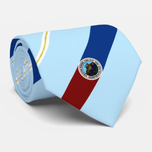 Cravate du drapeau de la ville de Stockton (Califo