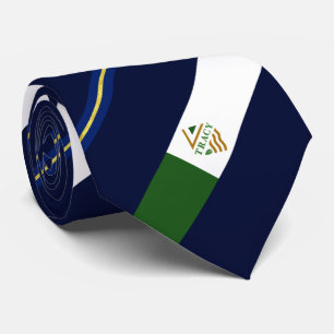 Cravate du drapeau de la ville de Tracy City (Cali