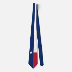 Cravate du drapeau du Texas Lonestar