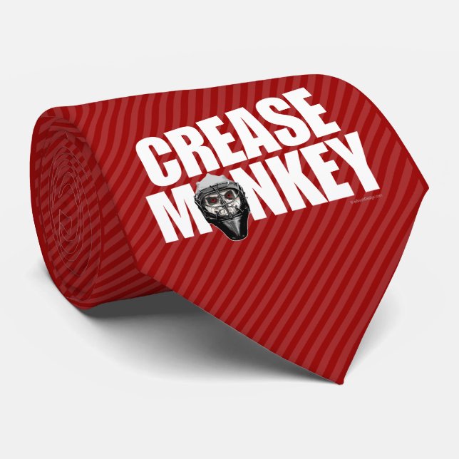 Cravate du singe (gardien de hockey) (Roulé)