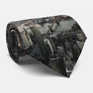 Cravate East River New York City Brooklyn Manhattan Bridge