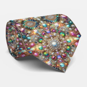 Cravate Écharpe de luxe de style persan designer Fausse