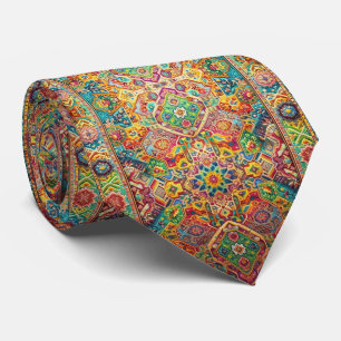 Cravate Écharpe de luxe de style persan designer Fausse