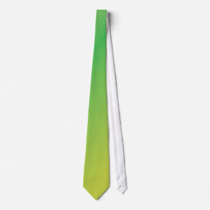 Cravate Écharpes à dégradé PixDezines, citron vert