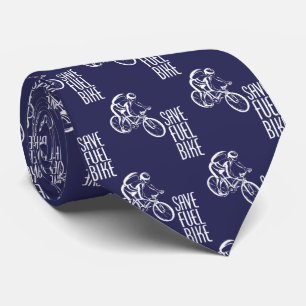 Cravate Économisez le vélo carburant