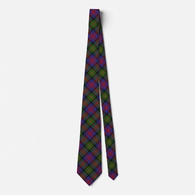 Cravate écossaise de tartan de MacLennan de clan (Devant)