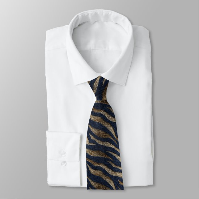 Cravate Edgy Gifts For Guys Tiger Skin (Attaché)