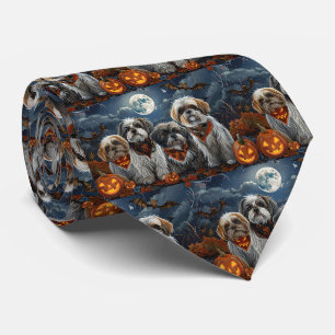 Cravate Éffrayant d'Halloween Malti Tzu
