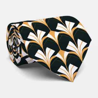 Cravate Élégant carrelage motif art déco