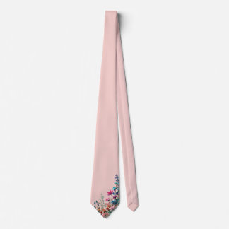 Cravate Élégant foulard à motif botanique