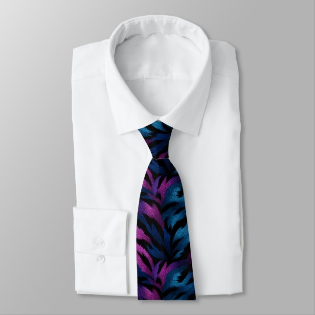 Cravate Elegant Men Gifts Tiger (Attaché)