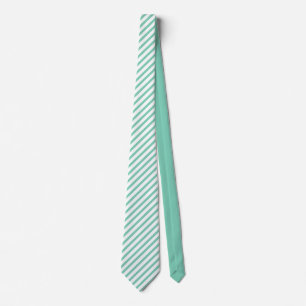 Cravate Elégant Motif de pintes vert et blanc