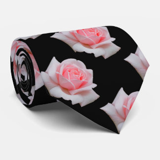 Cravate Élégant rose Roses Floral