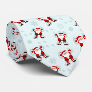 Cravate Éléments de Noël Père Noël