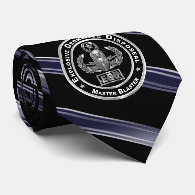 Cravate Élimination des munitions explosives  (Roulé)