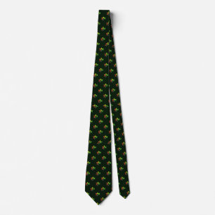 Cravate Emblème de golf Dark Green, OEuvre masculine, Cade
