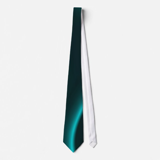 Cravate en soie turquoise de mariage de marquis (Devant)