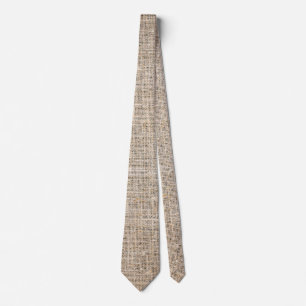cravate en textile de lin