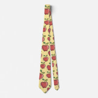 Enseignant Pommes Arbre Motif Enseignant d'art pré