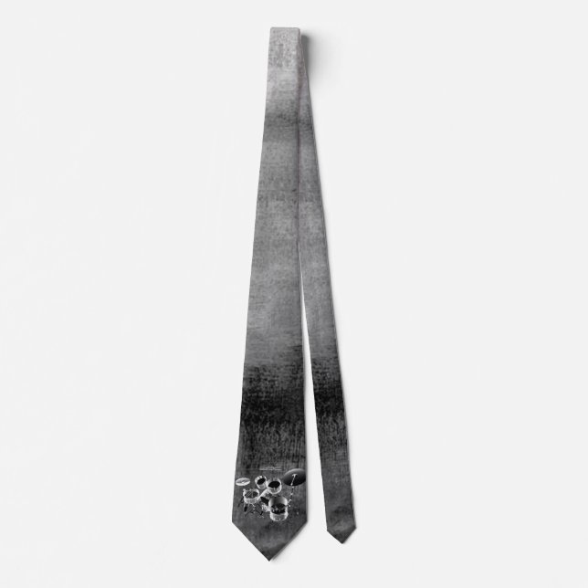 Cravate Ensemble de tambours / Cadeau personnalisé pour ba (Devant)